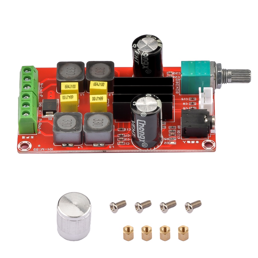 Bảng mạch khuếch đại âm thanh kỹ thuật số PCBFUN 2X40W hai kênh chuyên dụng