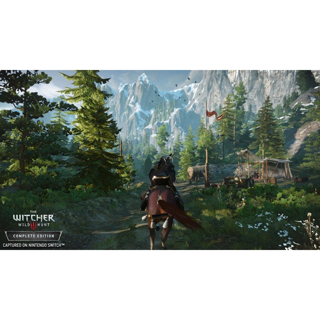 Băng game nintendo switch The witcher 3 wild hunt complete edition