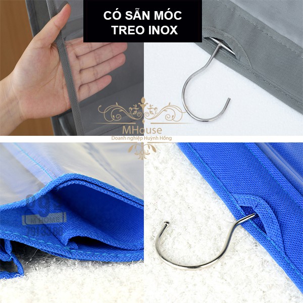 Túi Treo Túi Xách, Đựng Giỏ Nhiều Ngăn, Giỏ Đựng, Túi Treo Tường Đa Năng, Túi Giày Loại Dày