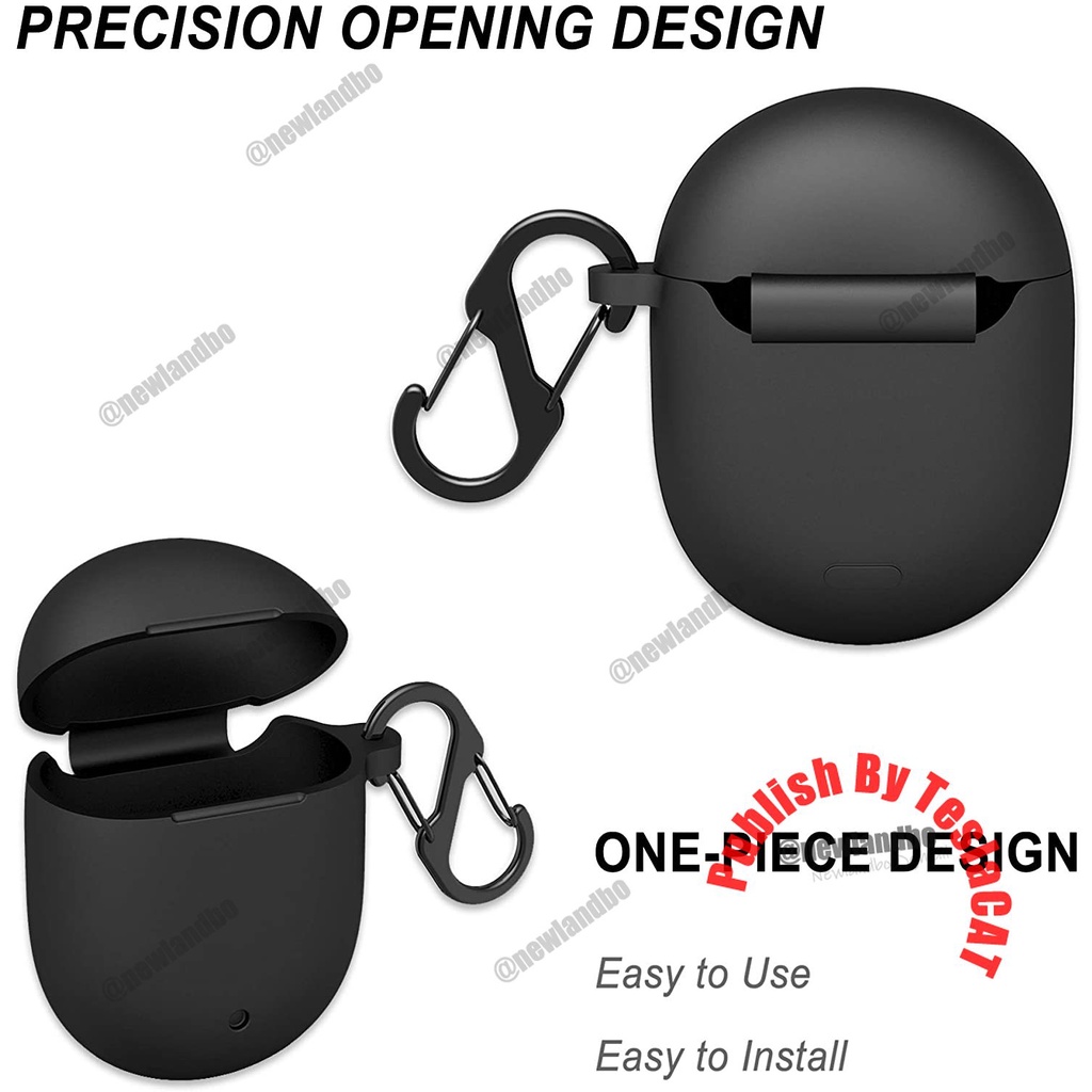 Vỏ Bảo Vệ Hộp Sạc Tai Nghe Google pixel Buds 2 Pro A Bằng Silicon Thời Trang