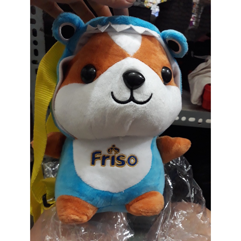 Túi đeo chéo gấu bông cho bé quà tặng từ Friso