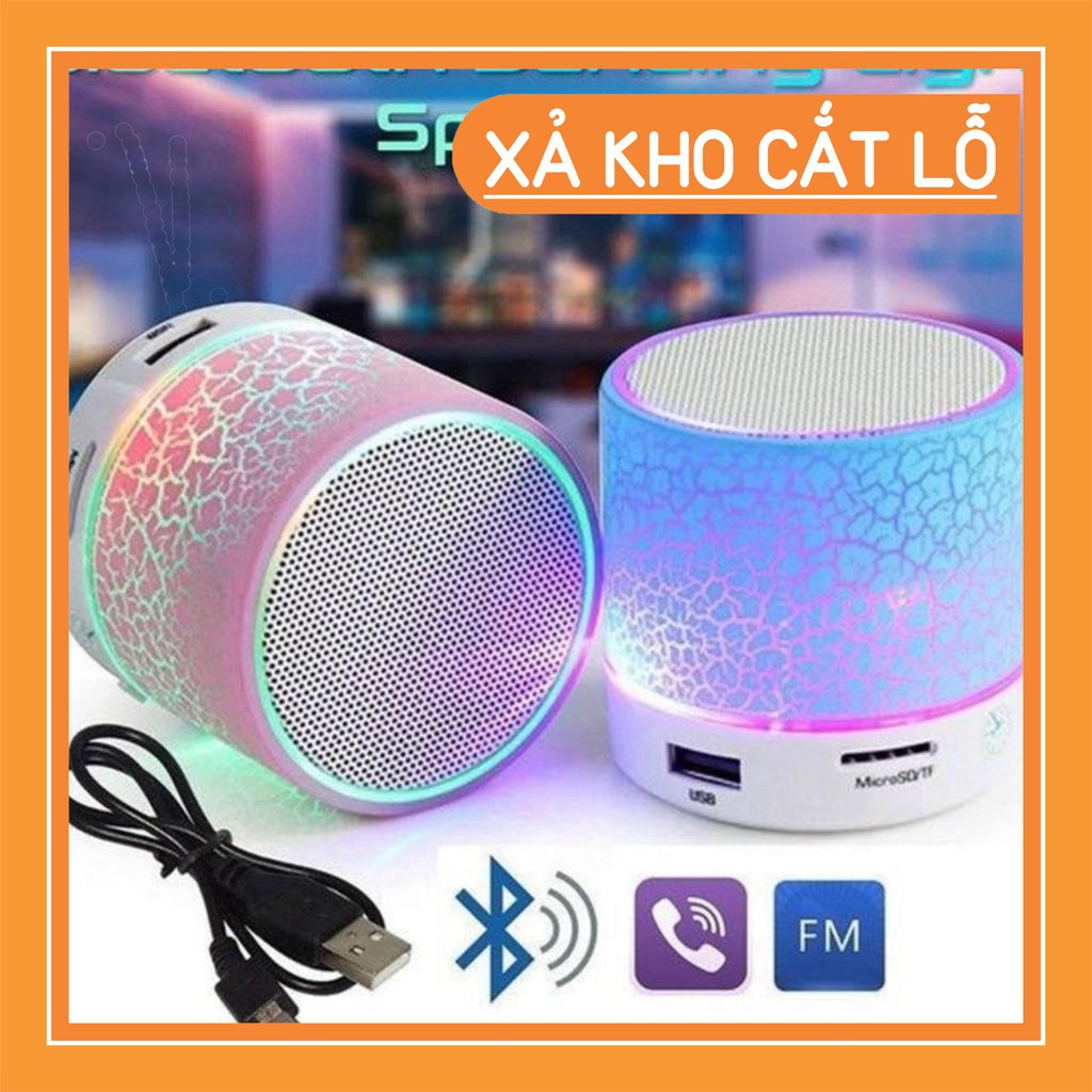 Xả kho -  Loa Mini Bluetooth HLD-600 Led Nháy Theo Nhạc