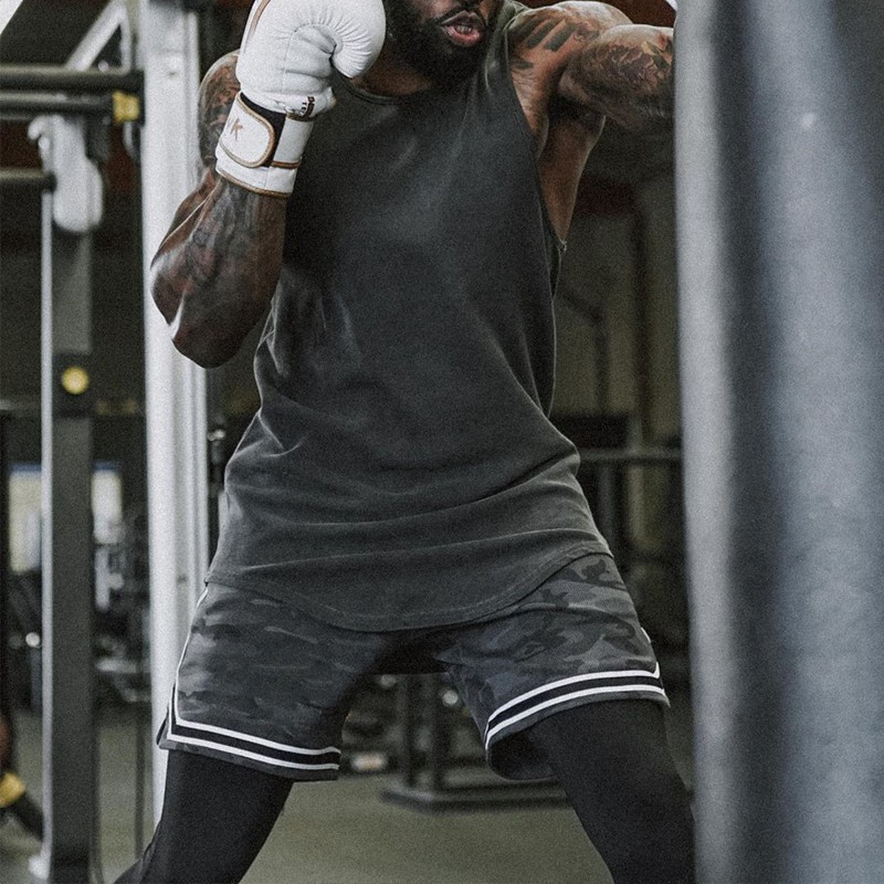 Quần Short Thể Thao Thấm Hút Mồ Hôi Nhanh Dành Cho Nam