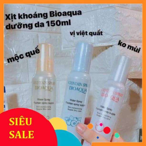 Xịt khoáng giữ ẩm , chống nắng BioAqua dung tích 150ml | BigBuy360 - bigbuy360.vn