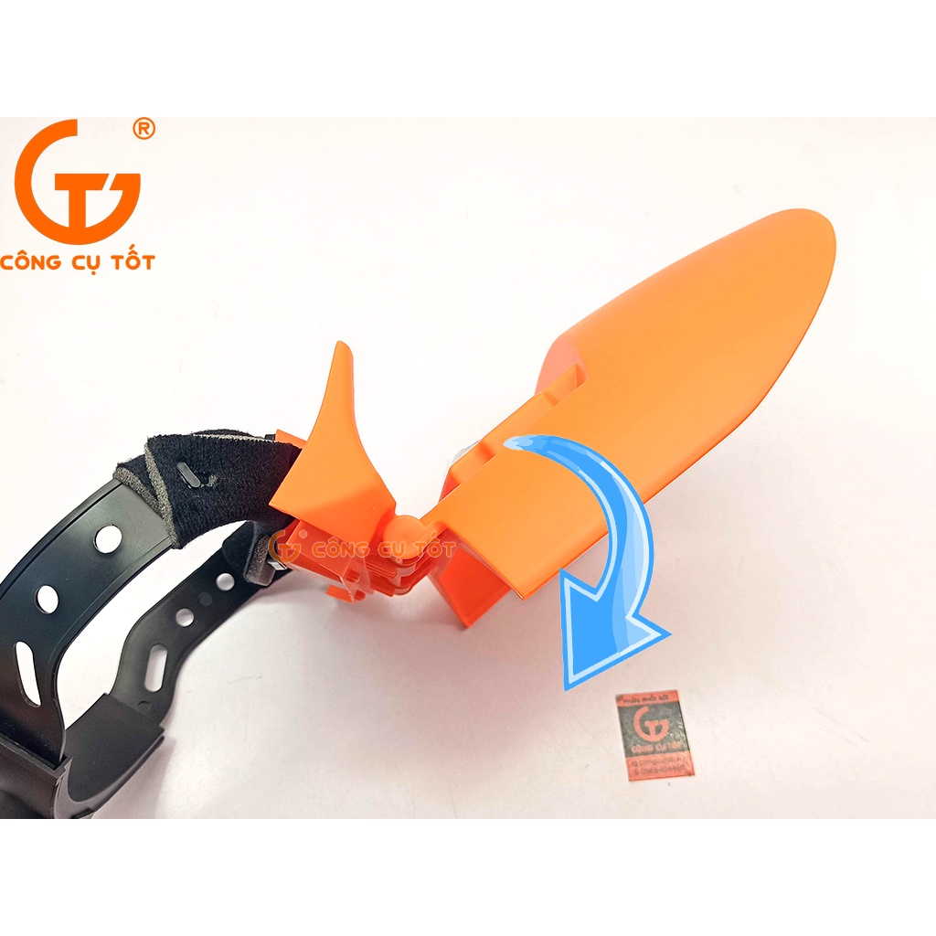 Mặt nạ hàn điện tử chỉnh số tự động 4 đến 11 có pin mặt trời Kapusi