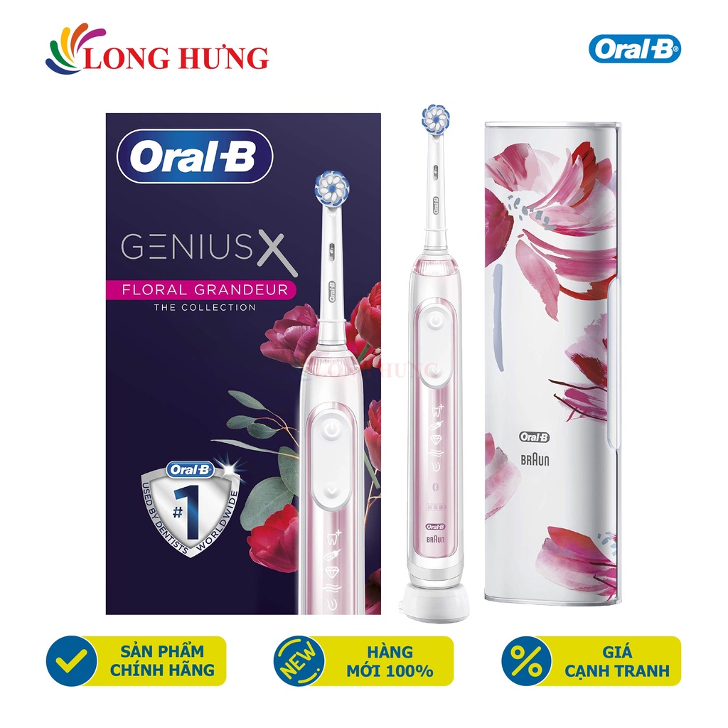 Bàn chải điện Oral-B Genius X Limited Edition - Hàng nhập khẩu
