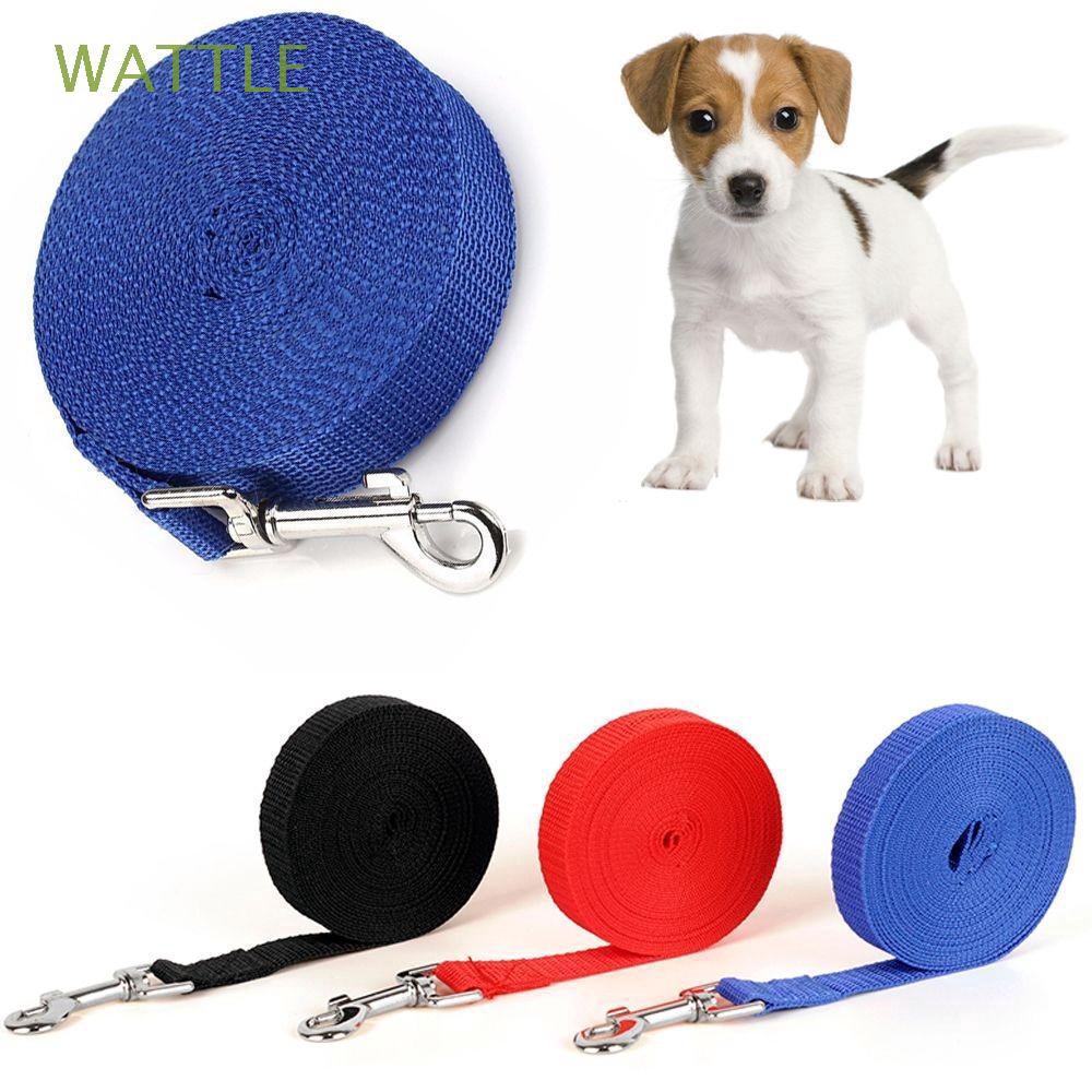 Dây xích thú cưng bằng nylon màu trơn 1.8m/ 4.5m/ 6m/ 10m