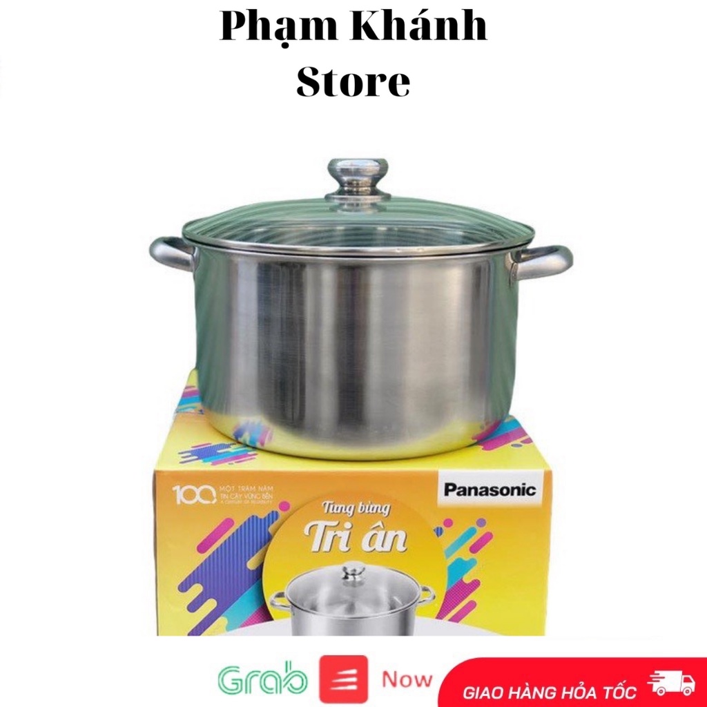 NỒI LUỘC GÀ INOX 430 BẾP TỪ 1 ĐÁY 30CM NẮP KÍNH