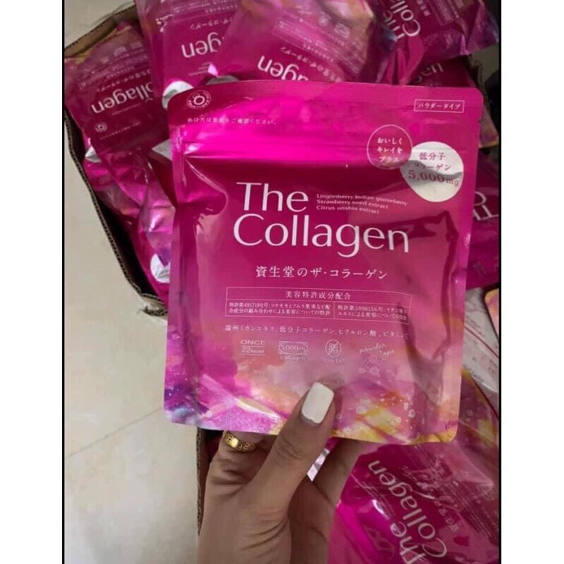 The Collagen Shiseido Dạng Bột 126g Nhật Bản và tặng thêm 20%