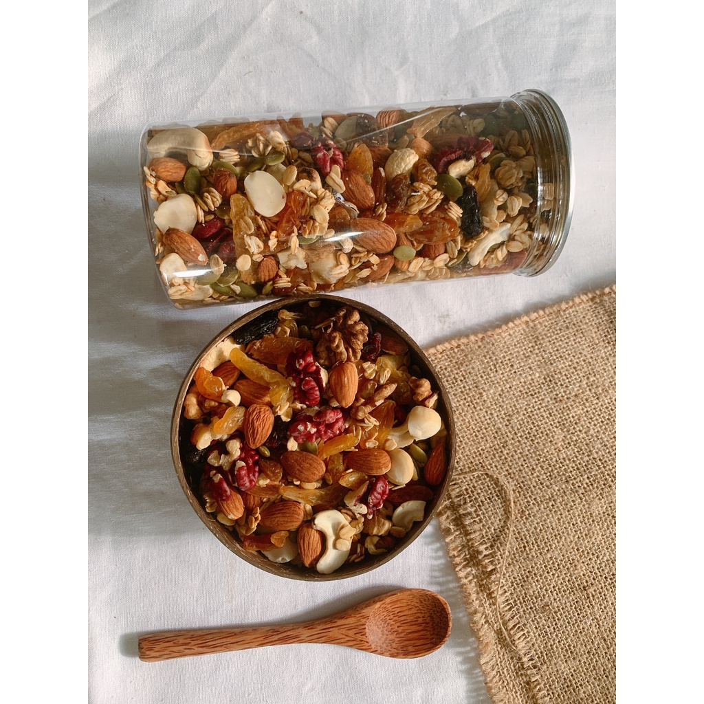 GRANOLA 80% SIÊU HẠT CHUẨN- SHOP TÙNG LINH