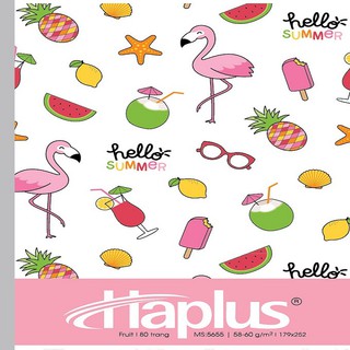 10 Vở kẻ ngang HP - FRUIT 120 trang