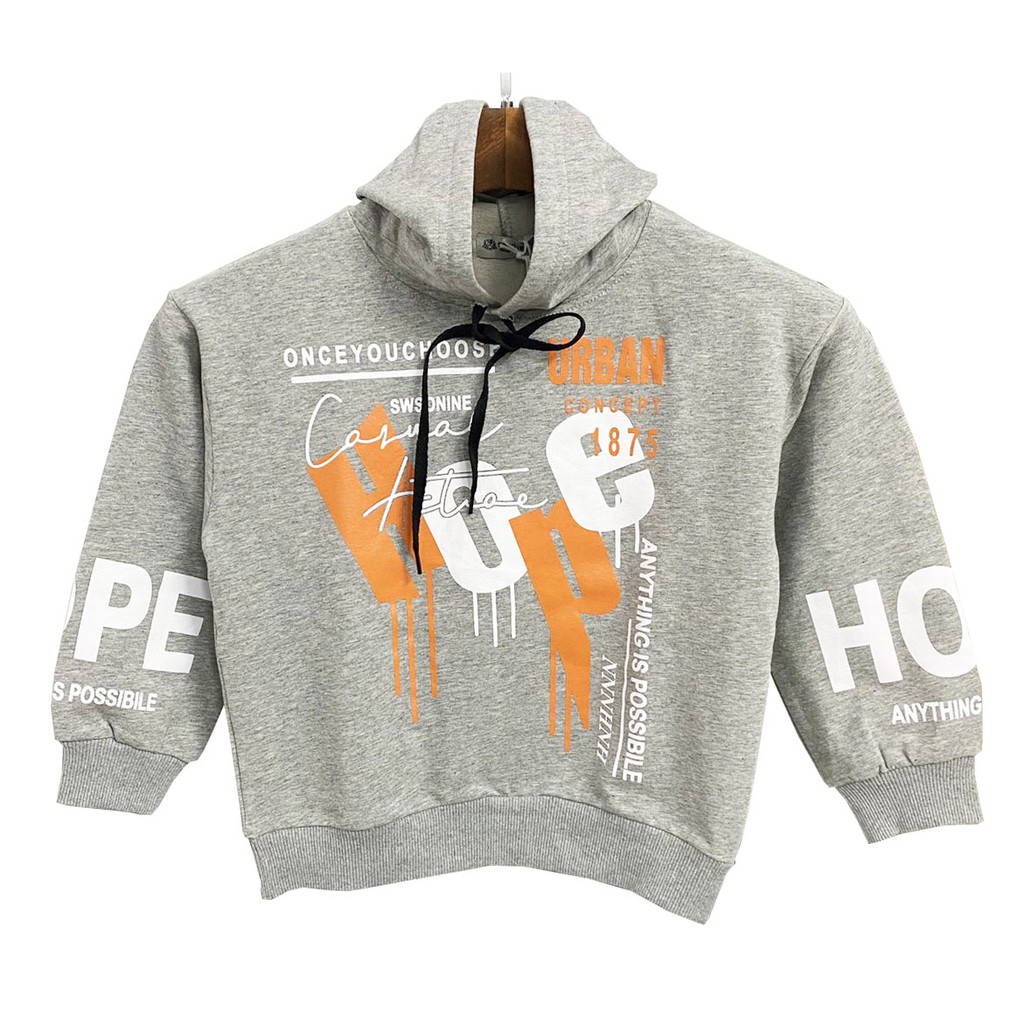 Áo Nỉ Hoodie Bé Trai DAHANA Kids, Áo nỉ Thu Đông Có Mũ Bé Trai Chất Nỉ Da Cá Mịn, Ấm Áp Không Gây Ngứa, Hình In Thể Thao