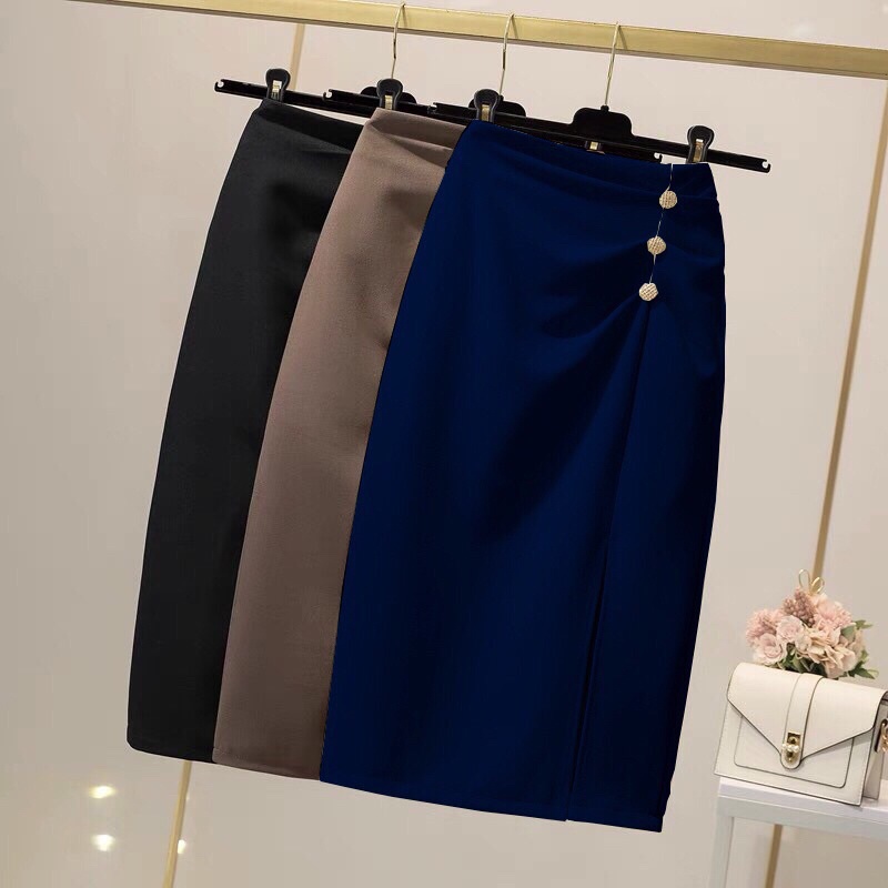 chân váy công sở lưng cao ( siêu tôn dáng