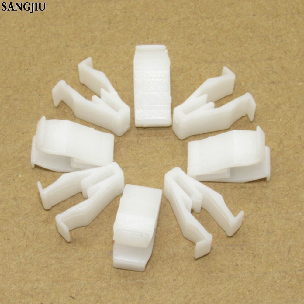 50 cái kẹp cho Honda Civic City FIT Odyssey Accord CRV Bảng điều khiển trung tâm bảng điều khiển điều hướng thiết bị khóa kẹp