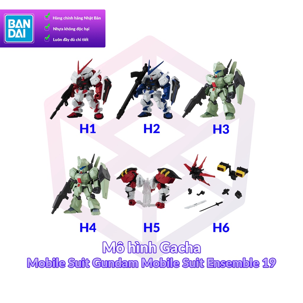 Mô hình Bandai Mobile Suit Gundam Mobile Suit Ensemble 19 [FCH]