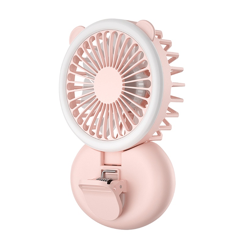 Quạt Làm Mát Mùa Hè Sạc Cổng USB Có Kẹp Gắn Điện Thoại