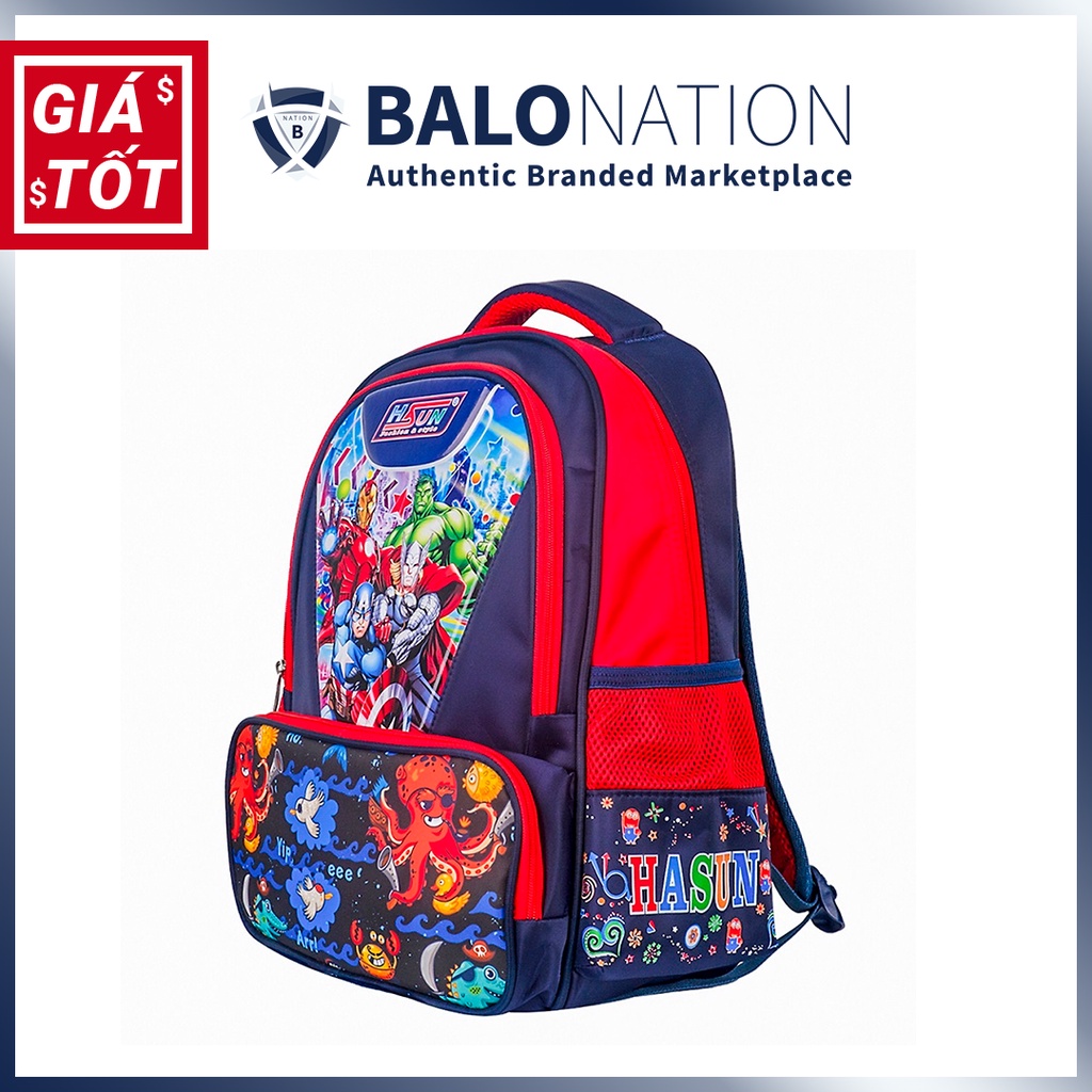 [CHÍNH HÃNG] Balo Tiểu Học Dành Cho Bé Trai HASUN HS 904 - tại Balonation.vn