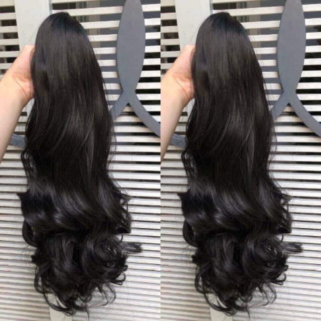 Tóc giả nữ ❤FREESHIP❤ Tóc ngoặm xoăn dợn dài - n44