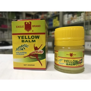 Dầu cù là eagle brand yellow balm cao xoa con ó 20g
