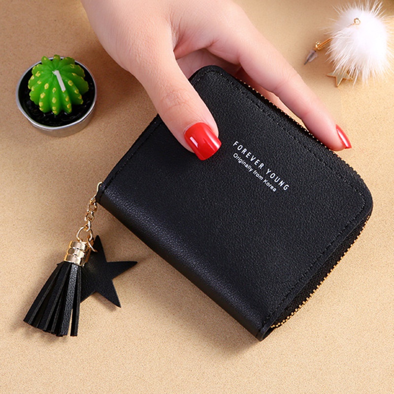 Ví Mini Có Khóa Kéo Thời Trang Dành Cho Nữ