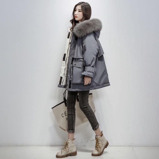 Áo phao parka siêu ấm phong cách Hàn Quốc