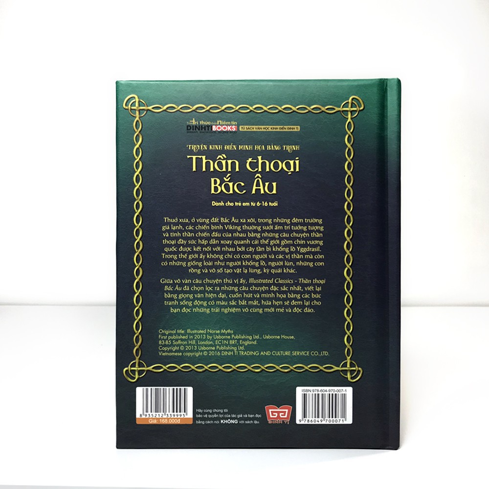 Sách - Illustrated Classics - Thần thoại Bắc Âu