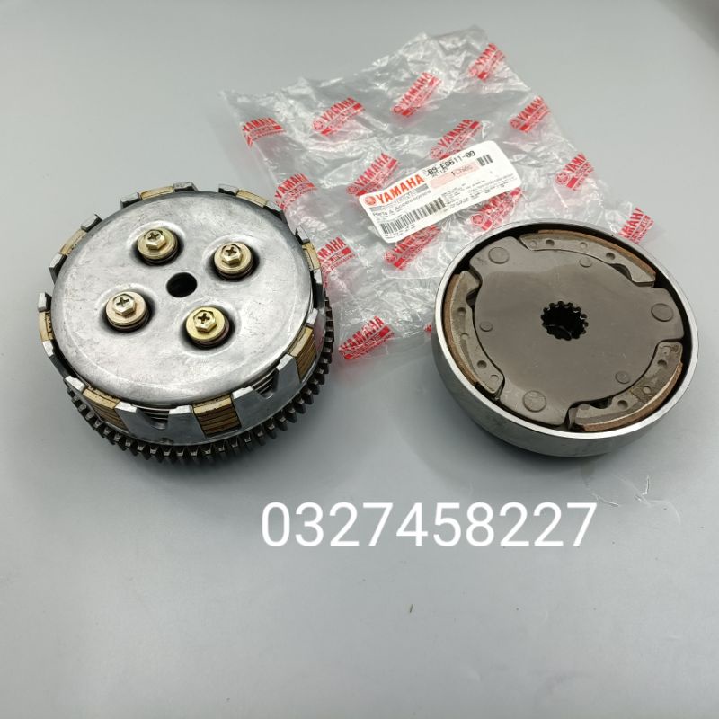 Full bộ nhông nồi côn, li hợp xe Sirius, Jupiter zin Yamaha