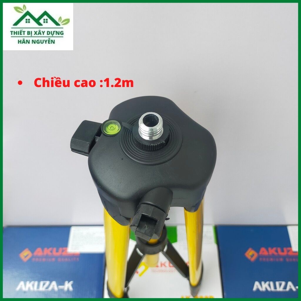 Chân máy cân bằng laser Akuza,bắn cốt,cân mực laze cao 1.2m