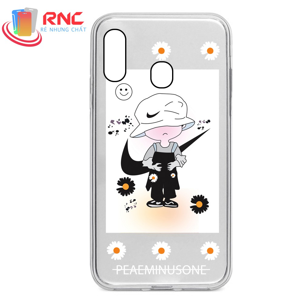 Ốp lưng Xiaomi Redmi Not 6/Not 6 Pro Hoa Cúc Peaceminusone dẻo trong Silicone in hình(sản phẩm có 6 mẫu)