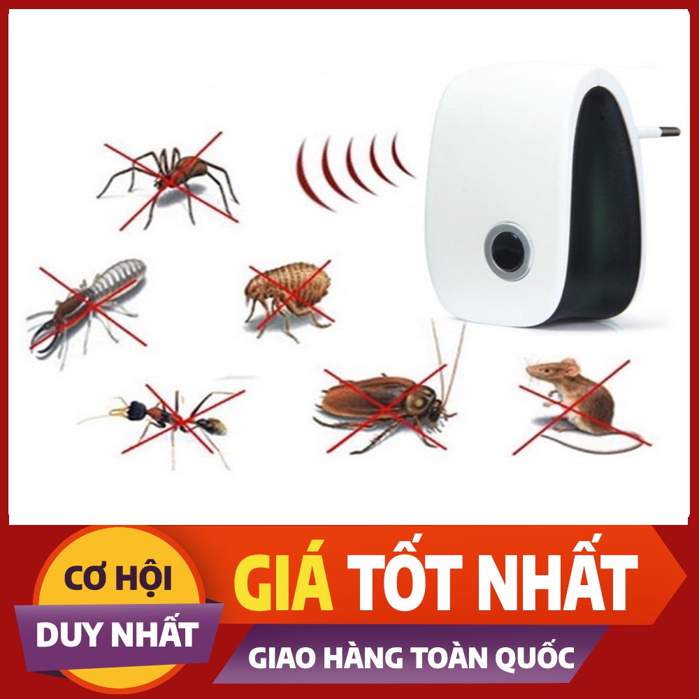 Máy Đuổi Các Loại Côn Trùng  Bằng Sóng Âm Hiệu Quả, Bảo Vệ Sức Khỏe, An Toàn Khi Sử Dụng