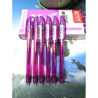 Hộp 12 cây bút xóa được mực tím aodemei 3176