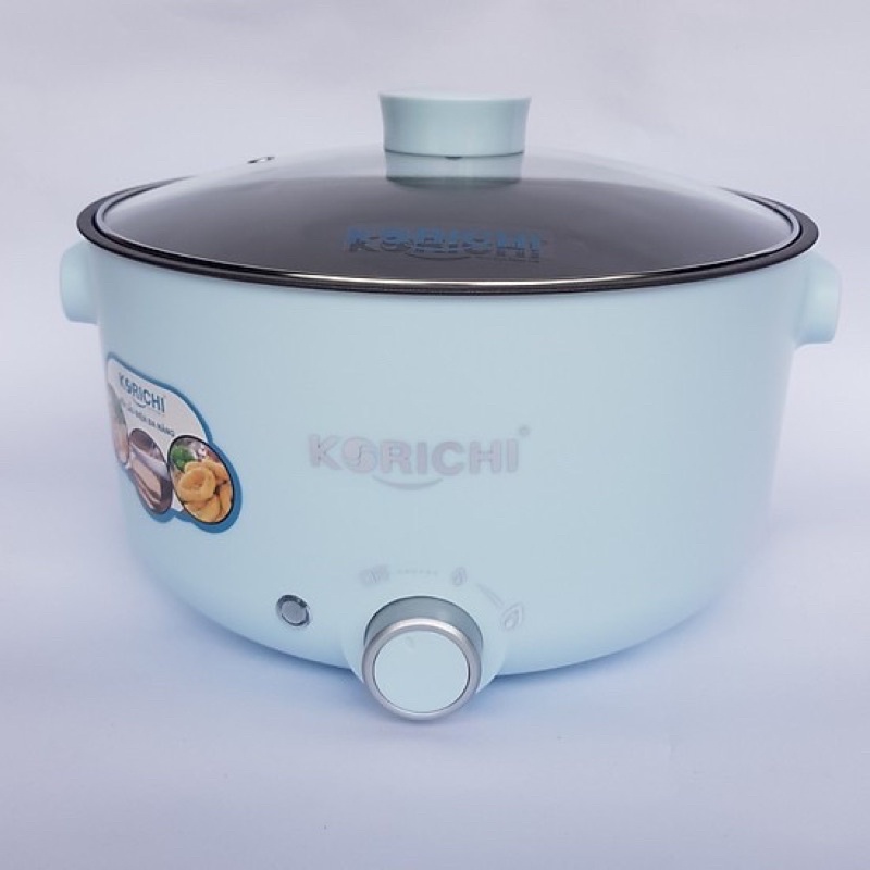 [Mã 154ELSALE2 giảm 7% đơn 300K] ❤️LẨU ĐIỆN ĐA NĂNG KORICHI KRC-3552 DUNG TÍCH 5L, LÒNG SÂU[HÀNG CHÍNH HÃNG]