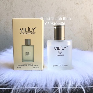 (Chính hãng) Nước hoa Vilily No 851