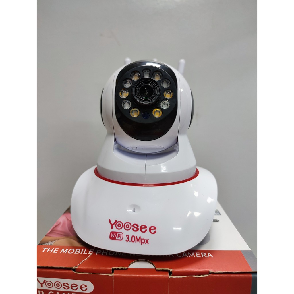 Camera Yoosee Wifi 3 Anten Có Màu Ban Đêm Full HD - 8led