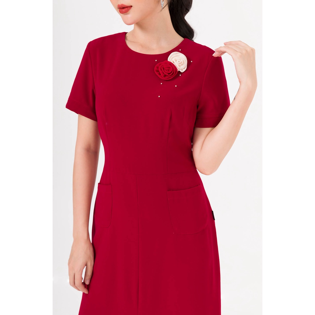 Đầm LAMER Dáng Ôm Cá Đính Hoa L63F20H042