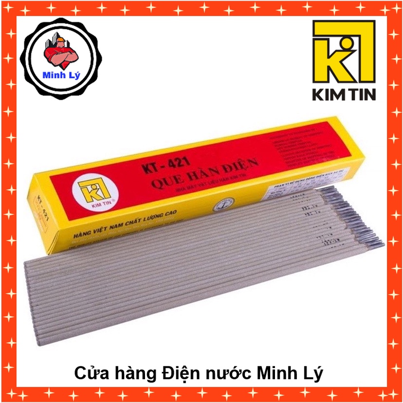 Que Hàn Điện, Que Hàn Sắt Kim Tín 2.5mm KT-421