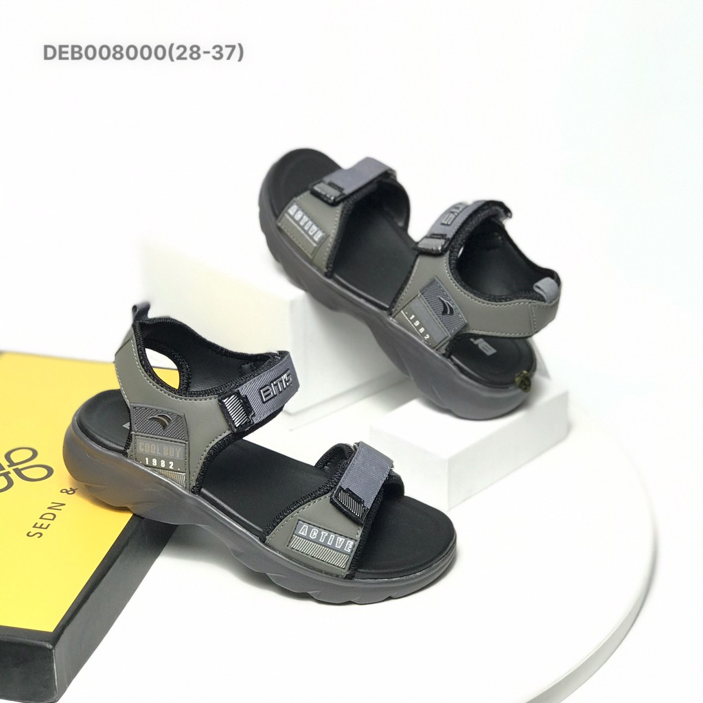 Sandal bé trai 28-37 ❤️FREESHIP❤️ Dép quai hậu học sinh BlTIS Coolboy đế siêu nhẹ DEB008000