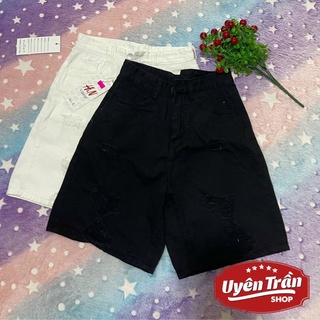 Quần ngố nữ Kaki màu đen