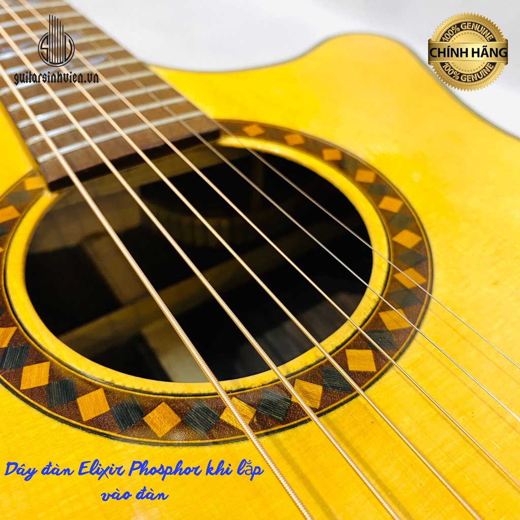 DÂY ĐÀN CHỐNG RỈ CAO CẤP ELIXER CHÍNH HÃNG