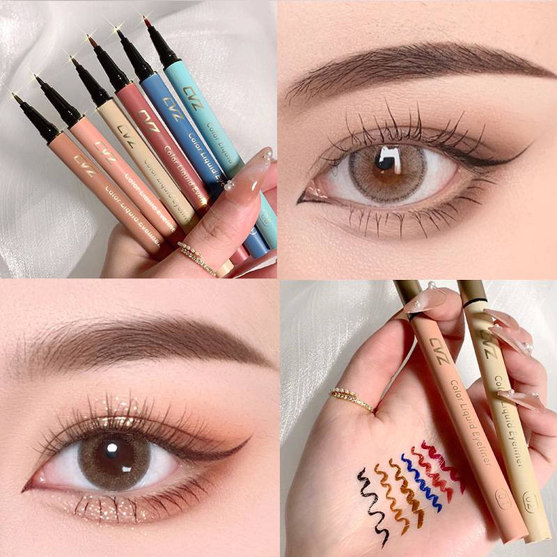 [Hàng mới về] Bút Kẻ Mắt Nhanh Khô Không Thấm Nước Và Mồ Hôi Đầu Cọ Mềm Cho Người Mới Bắt Đầu | BigBuy360 - bigbuy360.vn