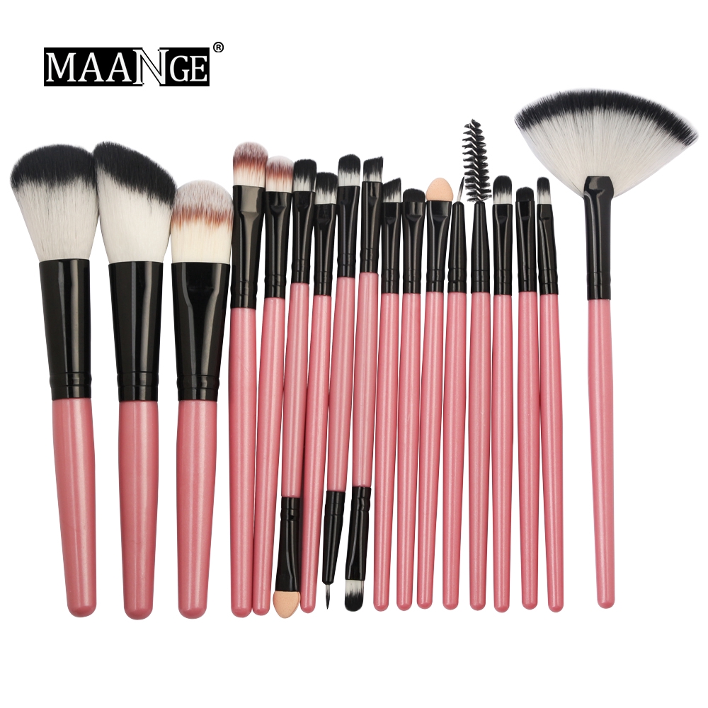 Bộ 18 Cọ Trang Điểm Maange Tiện Dụng Chất Lượng Cao