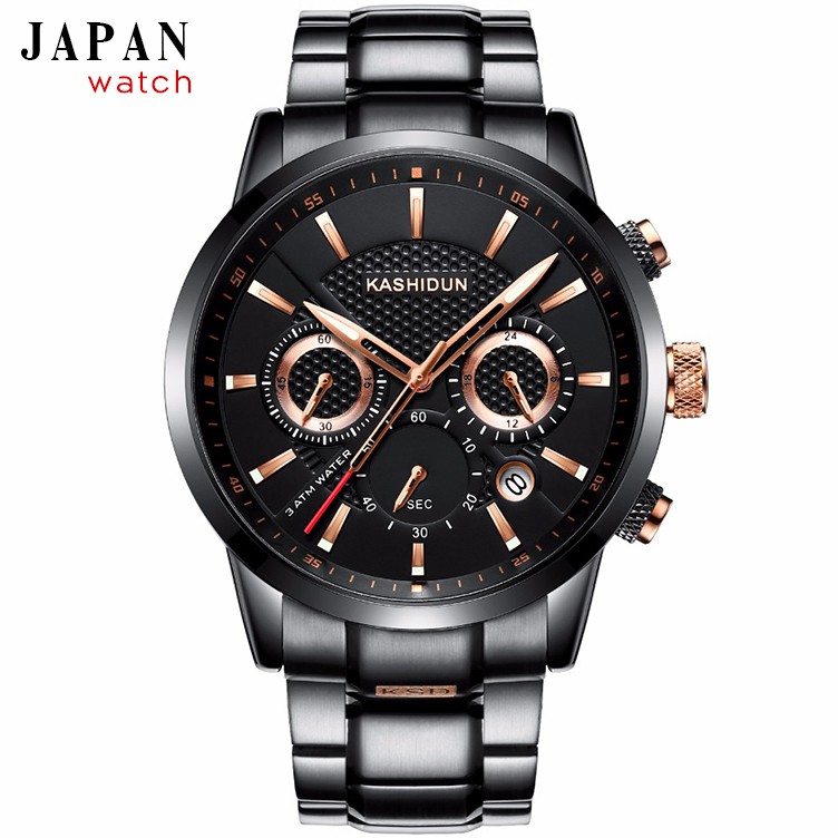 Đồng Hồ Nam KASHIDUN MANLY - Chạy 6 Kim – Đẳng cấp quý ông