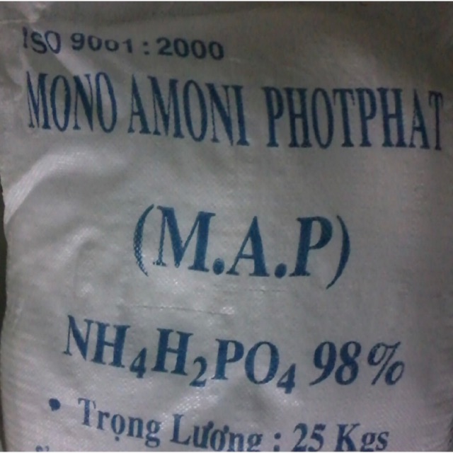 (túi) Hoá chất NH4H2PO4 ammonium dihydrogen phosphate túi 500g amoni photphat MAP Mono Ammonium Phosphate