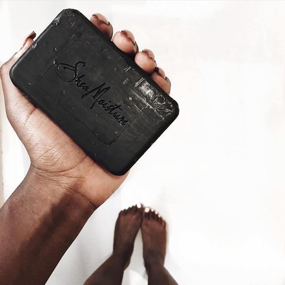 XÀ BÔNG AFRICAN BLACK SOAP SHEA BUTTER