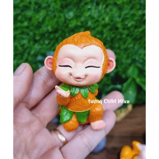 Bộ 04 chú khỉ con size 7cm