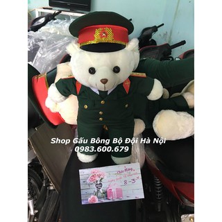Gấu Bông Bộ Đội Lục Quân 55 cm