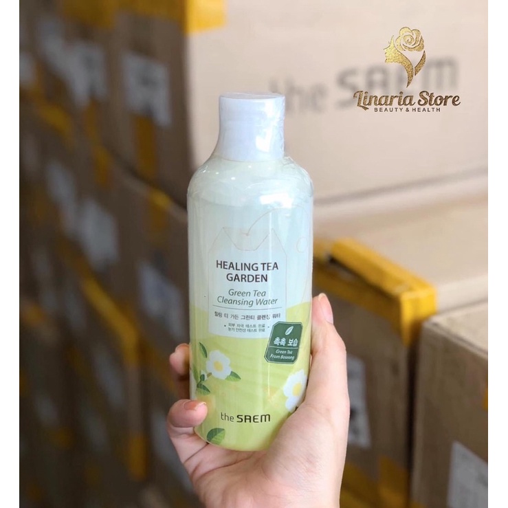 NƯỚC TẨY TRANG THE SAEM HEALING TEA GARDEN CLEANSING WATER 300ML | BigBuy360 - bigbuy360.vn