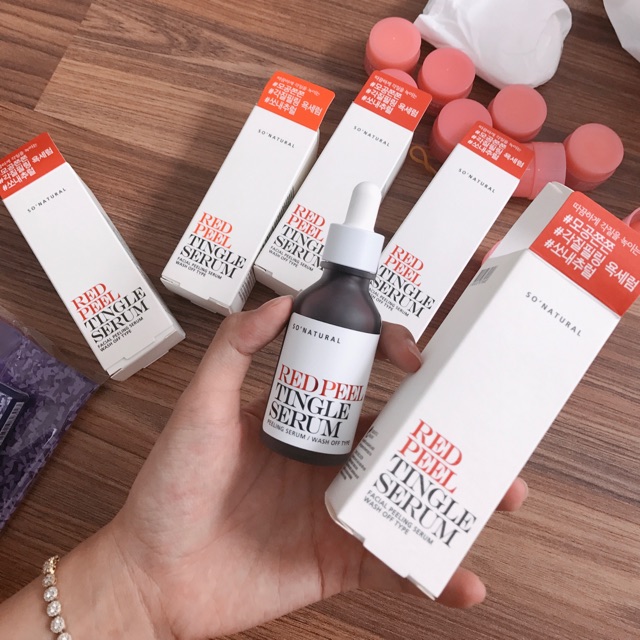 🔴RED PEEL TINGLE SERUM  CHAI FULL 35ml ,SAMPLE (10ml)🔴