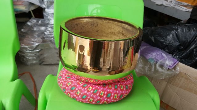 Chuông Mõ Tụng Kinh Đồng Cao Cấp Cỡ Đại đường kính 20cm
