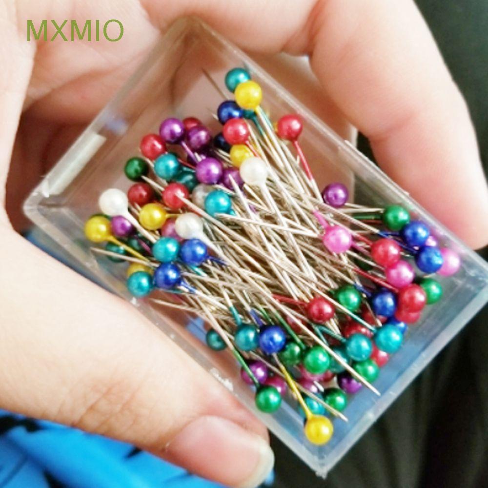 Ghim Cài Áo Đầu Tròn Đính Ngọc Trai Giả Nhiều Màu Sắc Dùng Trang Trí Đầm Cưới